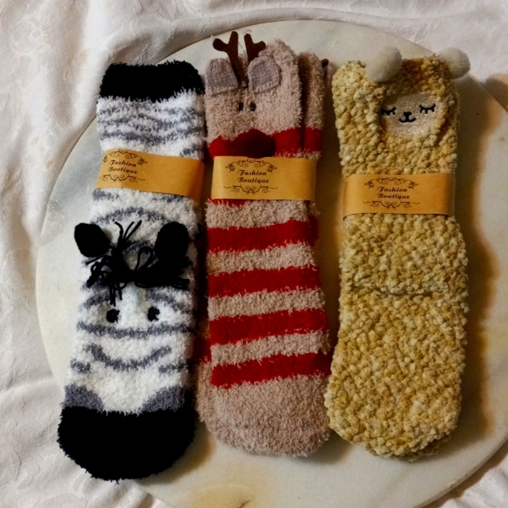 Loretta Women's Fuzzy Socks